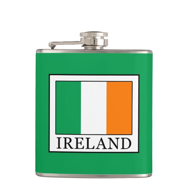 Ireland Hip Flask (Front)