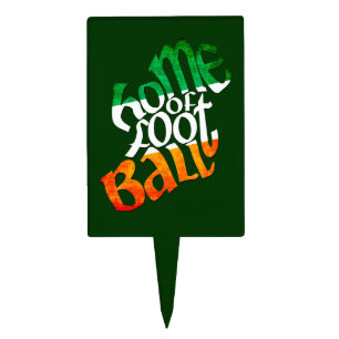 Ireland Home of Football GAA Cake Topper