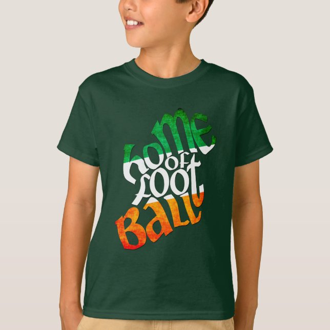 Ireland Home of Gaelic Football T-Shirt (Front)