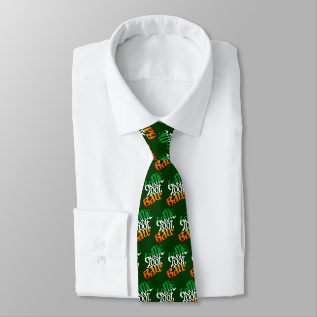Ireland Home of Peil Ghaelach Football Tie (Tied)
