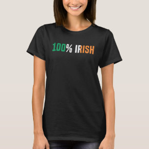 Ireland Home Pride  100 Irish  1 T-Shirt