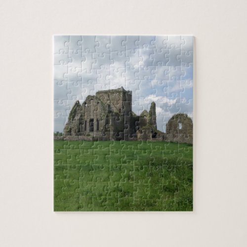 Ireland Hore Abbey Irish Ruins Rock of Cashel Jigsaw Puzzle