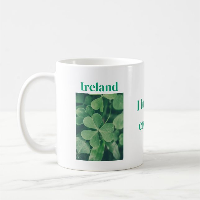 Ireland, I love my country Coffee Mug (Left)