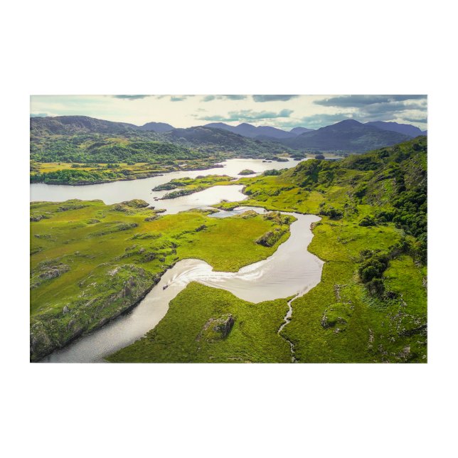 Ireland in Motion and Stillness Acrylic Print (Front)