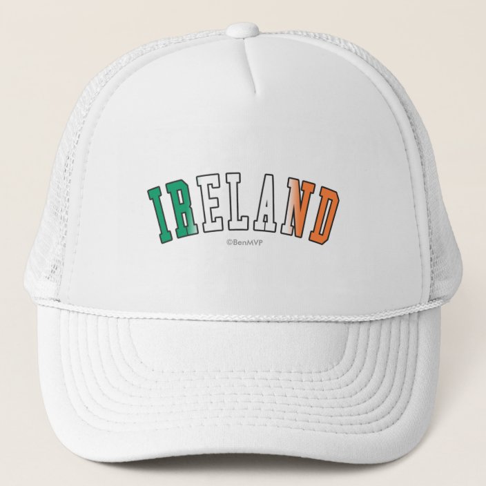 Ireland in National Flag Colors Hat