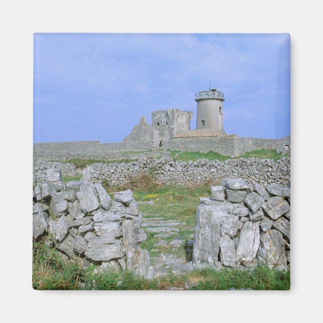 Ireland, Inishmore, Aran Island, Dun Aengus Fort Magnet (Front)