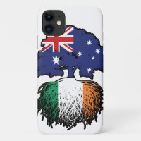 Ireland Irish Australian Australia Tree Roots Flag