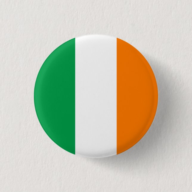 Ireland (Irish) Flag Button (Front)