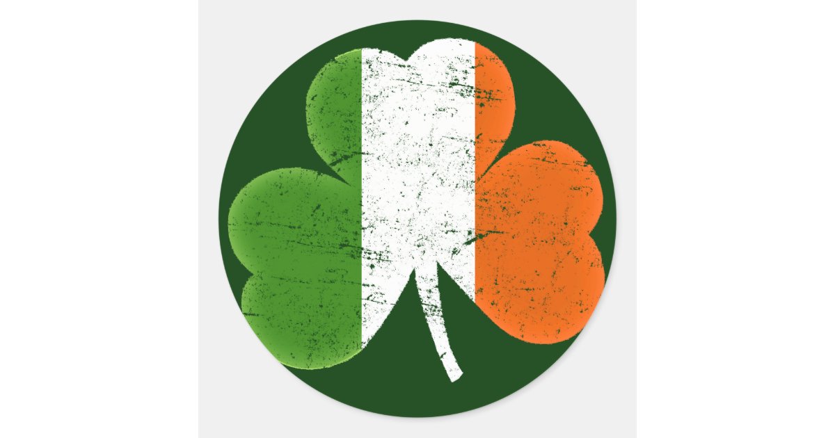ireland flag shamrock ireland flag shamrock