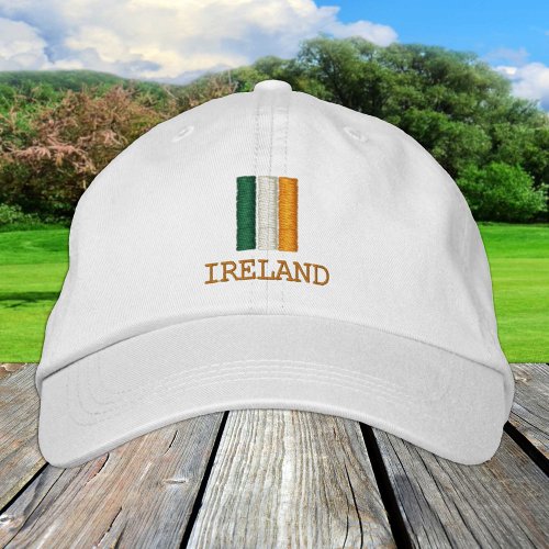 Ireland  Irish Flag fashion  Irish Patriots Embroidered Baseball Cap