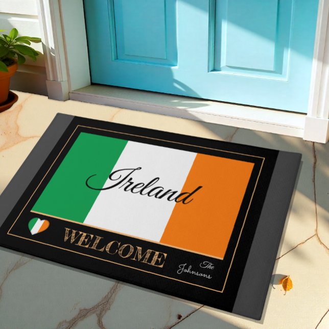 Ireland & Irish Flag house mats /sports Welcome (Creator Uploaded)