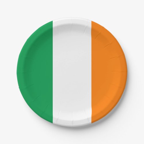 Ireland Irish Flag Paper Plates