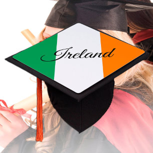Ireland & Irish Flag - Students /University Graduation Cap Topper