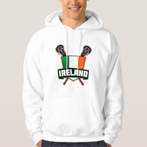 Ireland Irish Lacrosse Hoodie