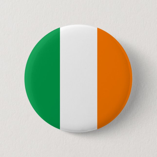 Ireland – Irish National Flag Button (Front)
