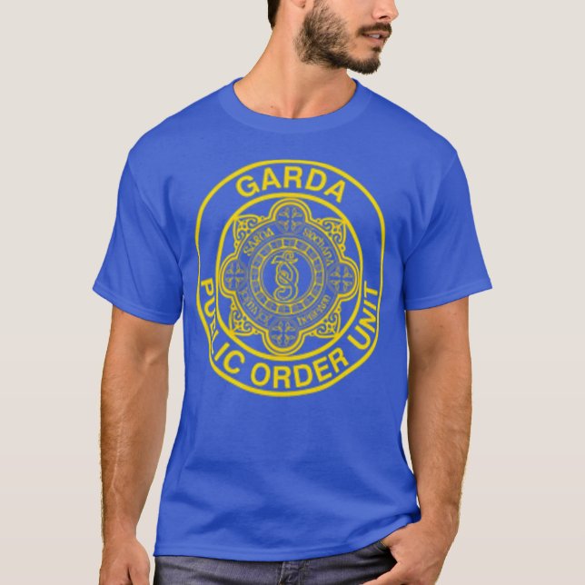 Ireland Irish Police Garda SWAT Public Order T-Shirt (Front)
