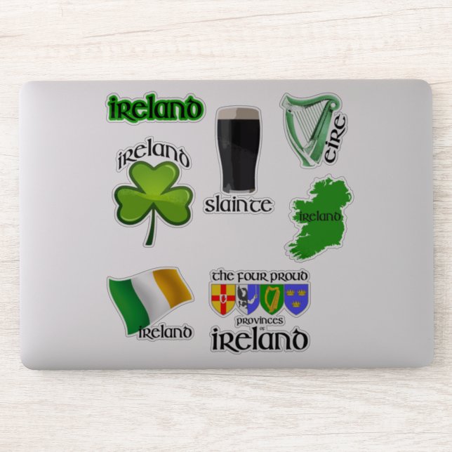 Ireland Irish Sticker Pack (Computer)