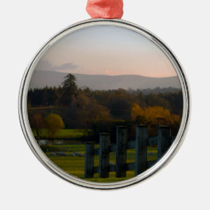 Ireland is Beautiful Metal Ornament