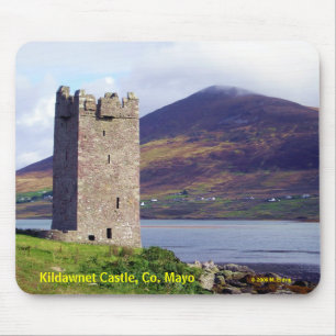 Ireland: Kildawnet Castle Mousepad