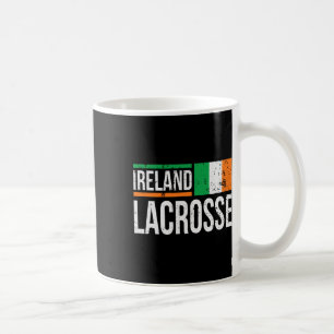 Ireland Lacrosse Irish Flag Supporter Box Field Pl Coffee Mug