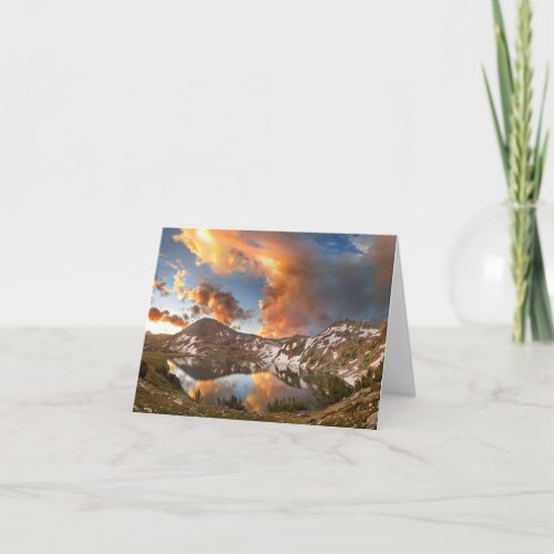 Ireland Lake Sunrise _ Yosemite Card