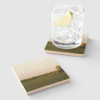 Ireland Landscape Sandstone Stone Coaster