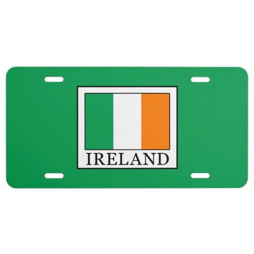 Ireland License Plate