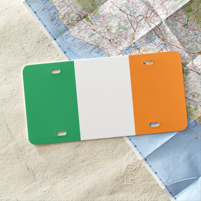 Ireland License Plate (In Situ)