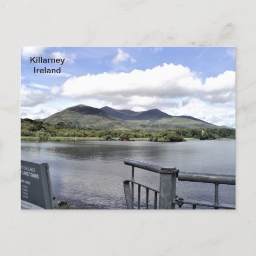 Ireland Lough Leane Killarney Co Kerry Postcard