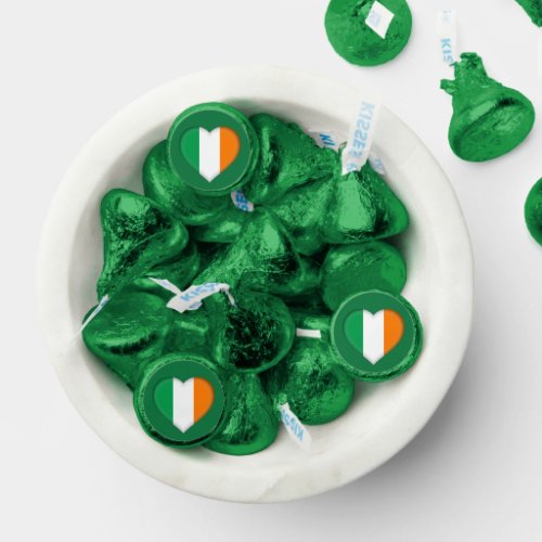 Ireland Love Irish Heart St Patrick Hersheys Kisses