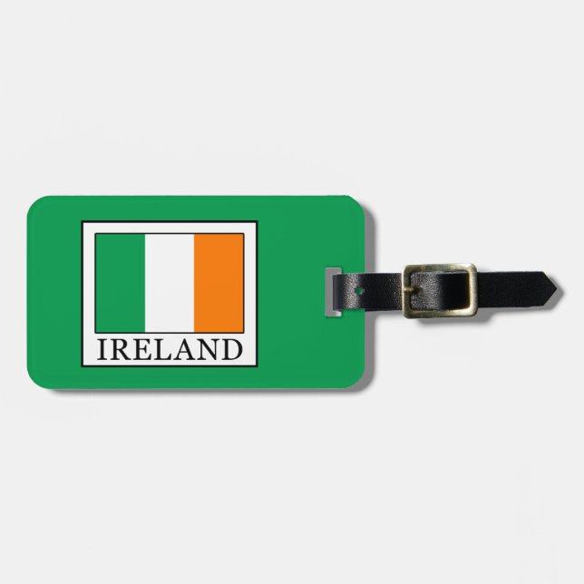 Ireland Luggage Tag (Front Horizontal)