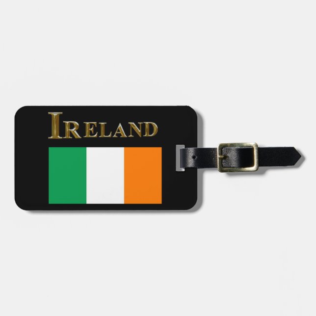 IRELAND LUGGAGE TAG (Front Horizontal)