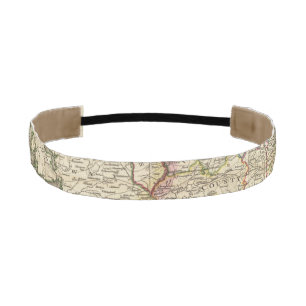 Ireland map athletic headband