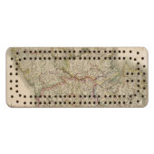 Ireland map cribbage board (Front (Horizontal))
