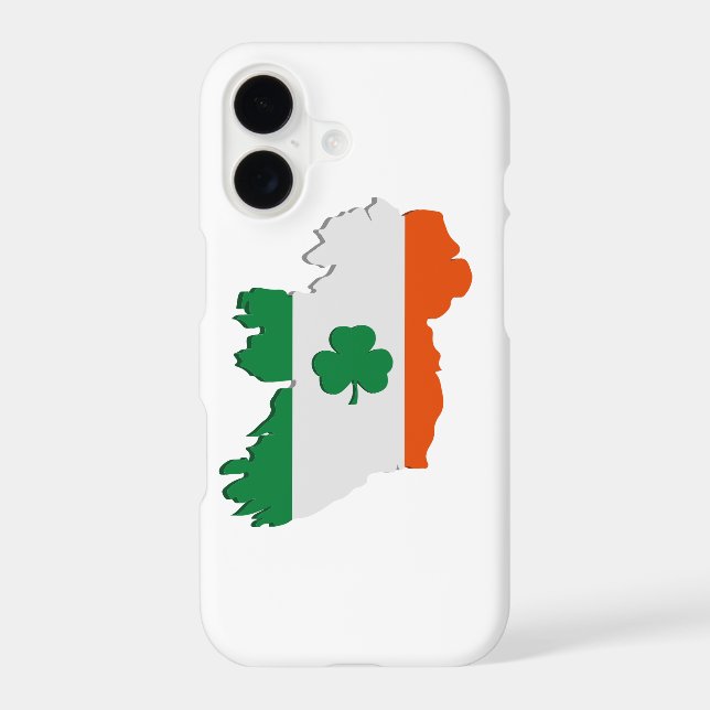 Ireland map iphone case (Back)