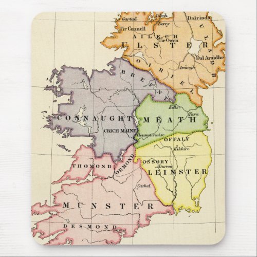 Ireland Map Mouse Pad