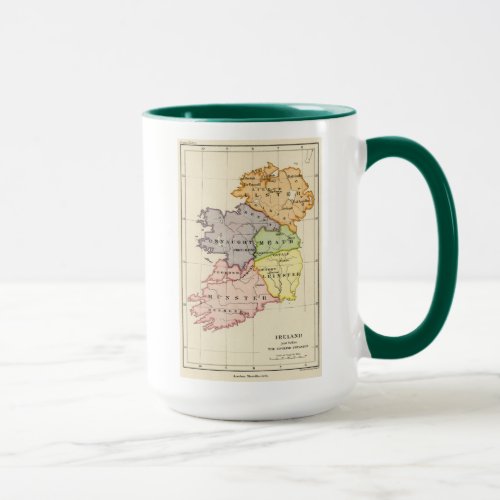 Ireland Map Mug