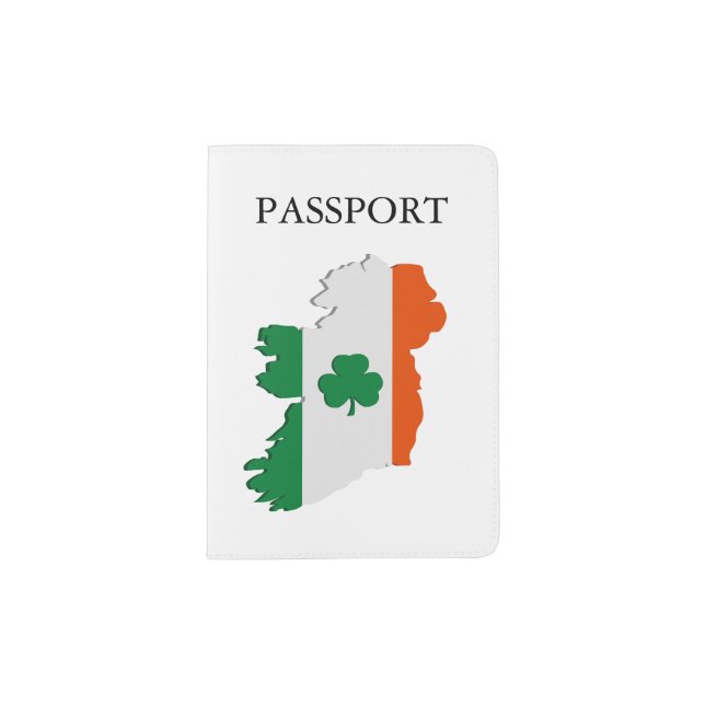 Ireland map passport holder (Front)