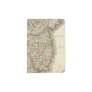 Ireland map passport holder