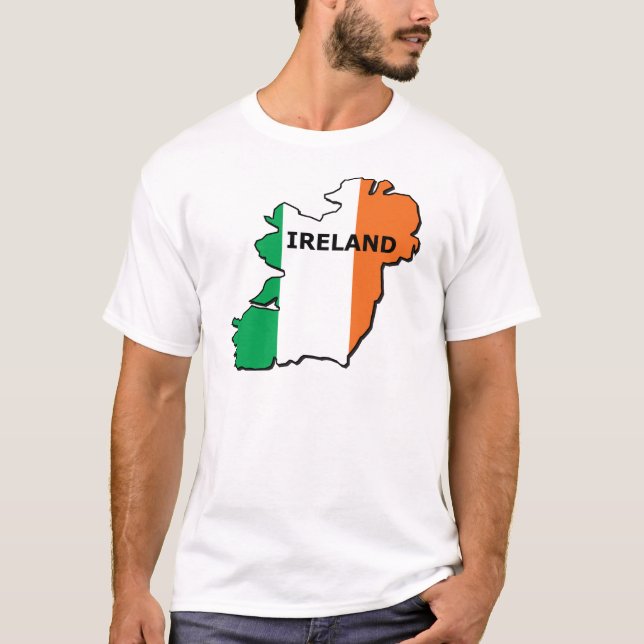 Ireland Map T-Shirt (Front)