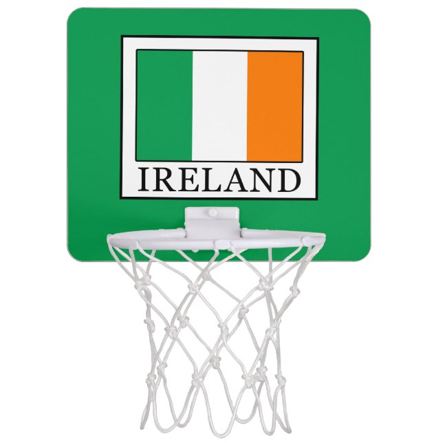 Ireland Mini Basketball Hoop (Front)