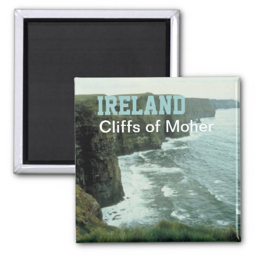 Ireland Moher Cliffs Travel Photo Souvenir Magnet