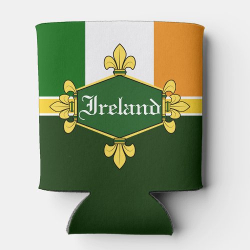 Ireland National flag Customize the name Can Cooler