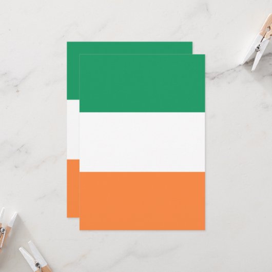 Ireland National Flag, Irish standard, Banner (Front/Back In Situ)