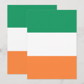 Ireland National Flag, Irish standard, Banner (Front/Back)