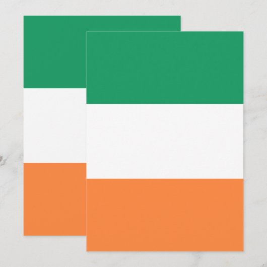 Ireland National Flag, Irish standard, Banner (Front/Back)