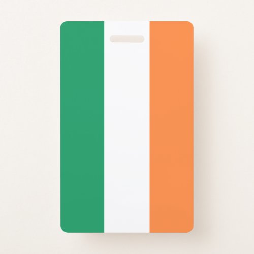 Ireland National Flag Irish standard Banner Badge