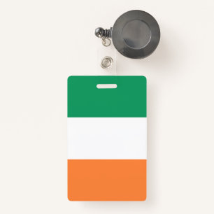 Ireland National Flag, Irish standard, Banner Badge