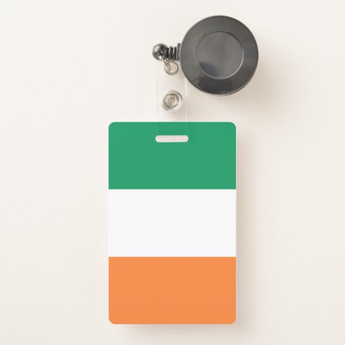 Ireland National Flag Irish standard Banner Badge