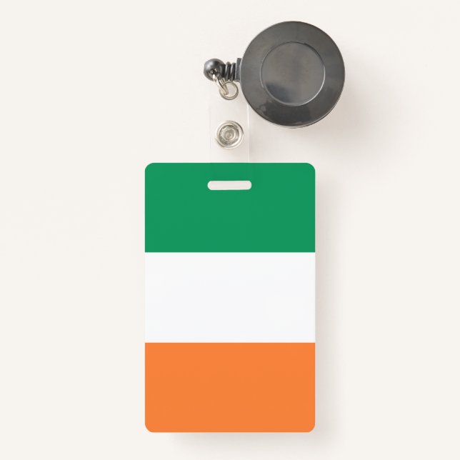 Ireland National Flag, Irish standard, Banner Badge (Front with Retractable)